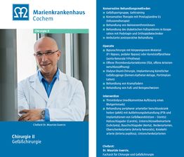 Vorschaubild des Flyers der Abteilung Chirurgie II im Marienkrankenhaus Cochem
